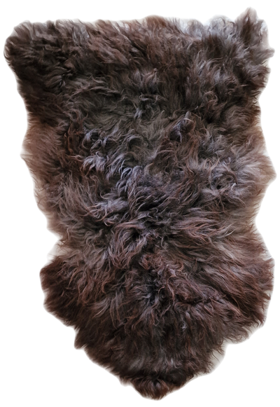 MARLOW Highland Sheep Fur Cat Bed. Size L